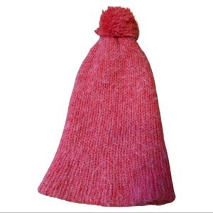 Red Pom Pom hat